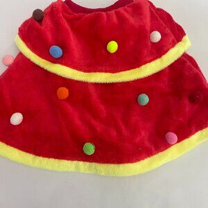 Festive Pet Costume Cape